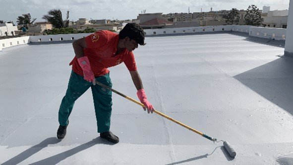Comparison between Acrylic base roof coating & Bitumen